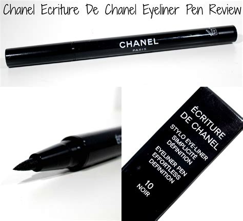 chanel writing pen|best eyeliner colors by chanel.